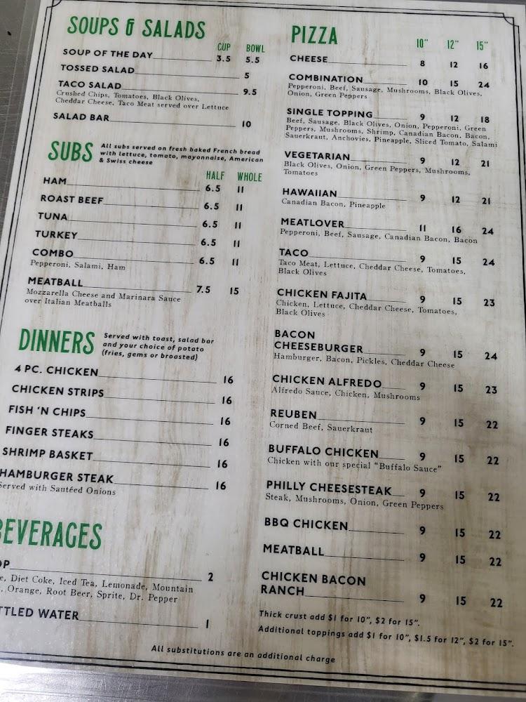 The Gust Hauf Menu image 2