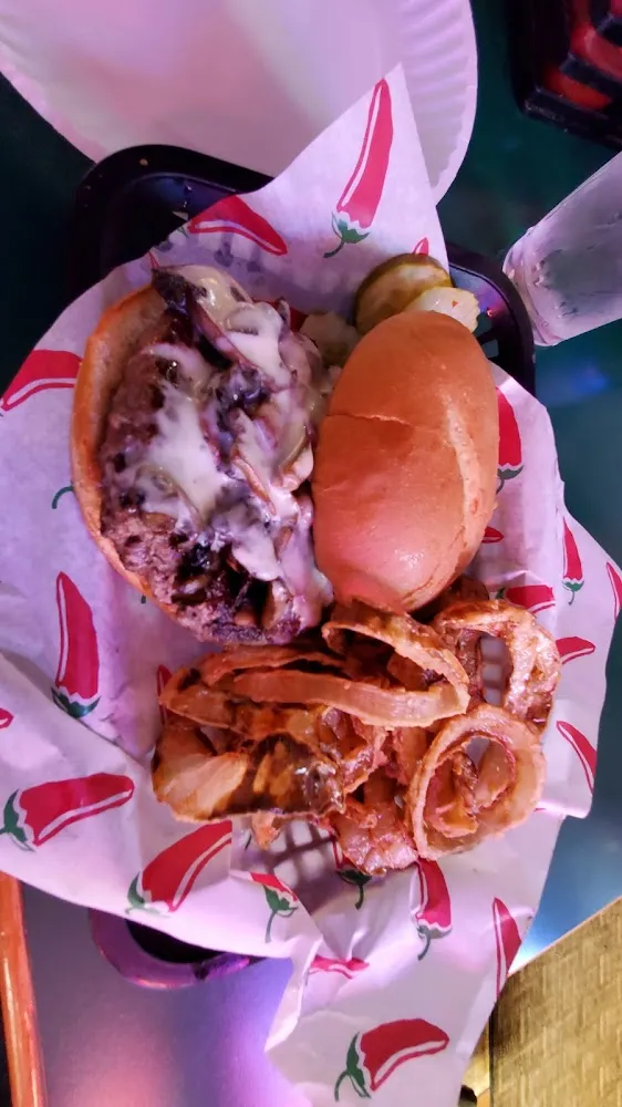 Mushroom Swiss Burger